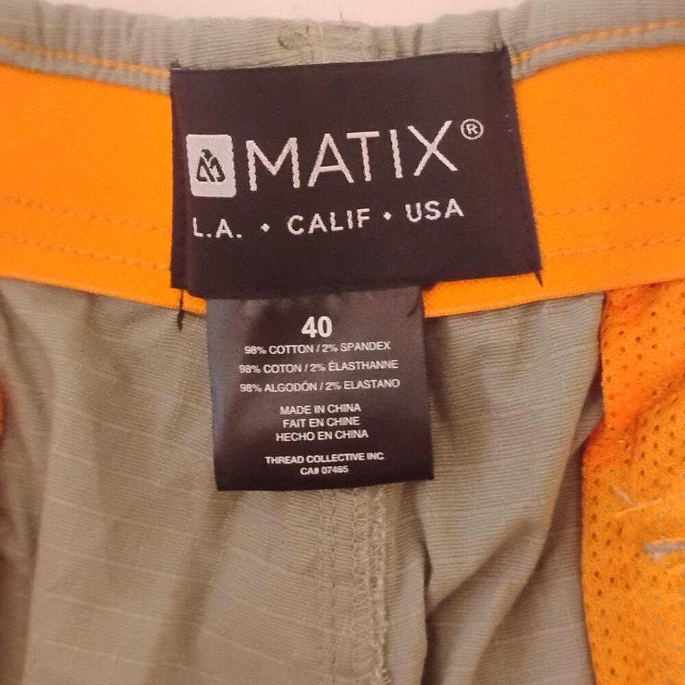 Matix Performance Quick Dry Ripstop Cargo Shorts - 40 - Picture 10 of 11